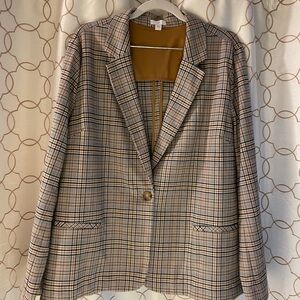 Plaid Women's Blazer